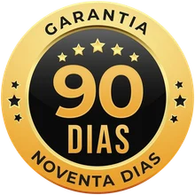 Selo de garantia de 90 dias